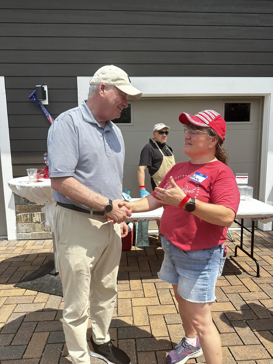 tomemmer's tweet image. It was great to be at @CarverCountyGOP’s Rib, White, and Blue event today. #MN06 is home to some of the best Patriots (and BBQ) in the state!