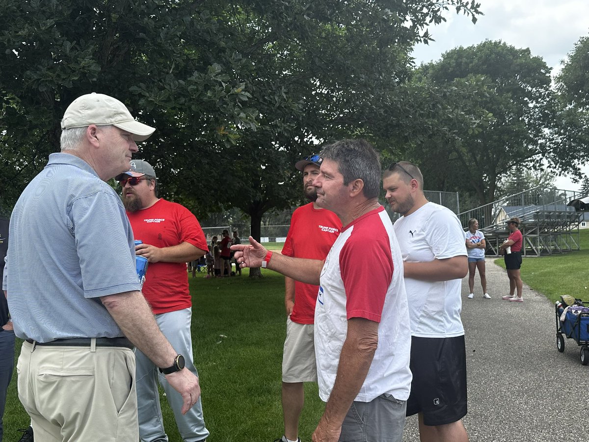 tomemmer's tweet image. It was great to be at @CarverCountyGOP’s Rib, White, and Blue event today. #MN06 is home to some of the best Patriots (and BBQ) in the state!