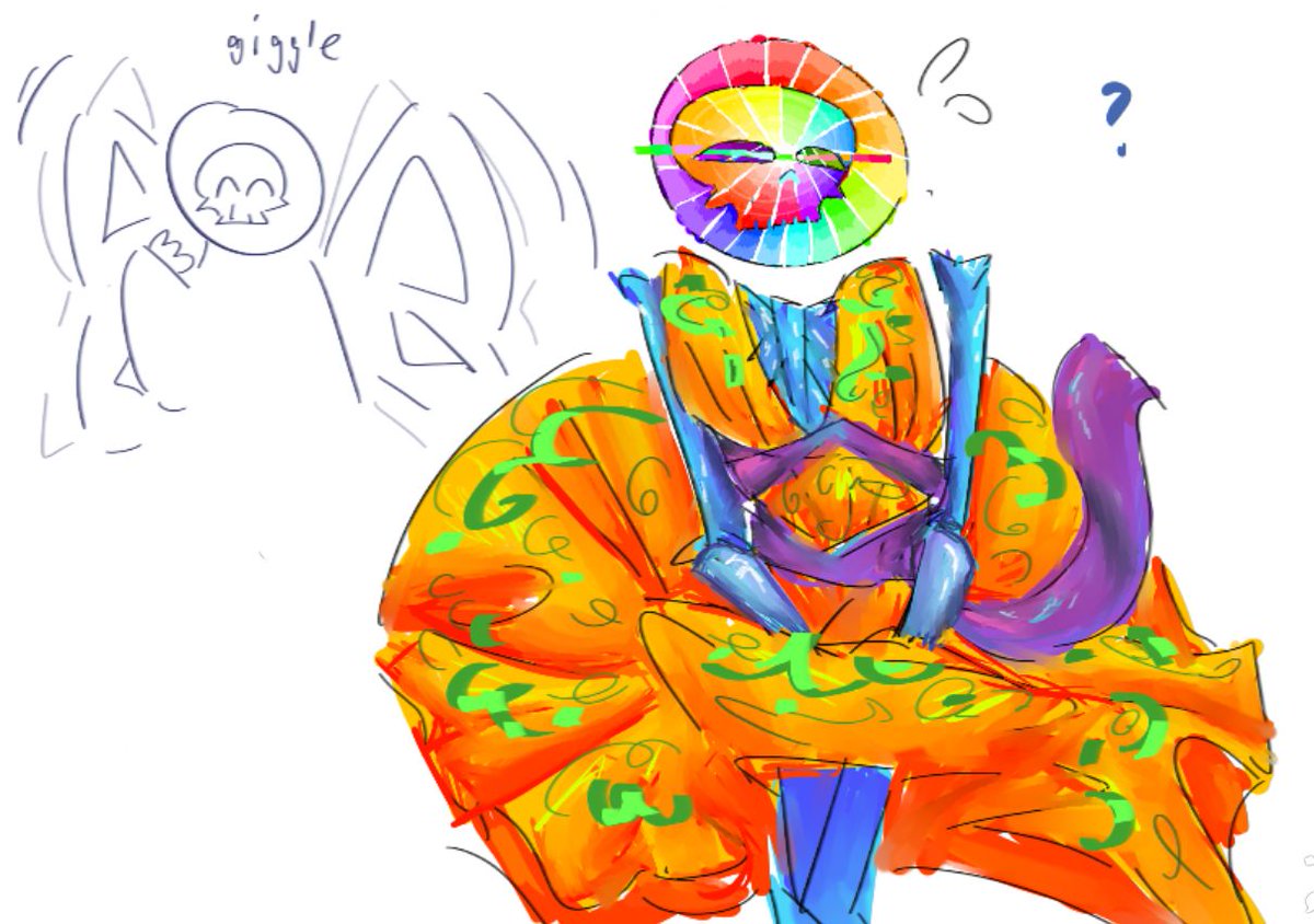 K1369o's tweet image. (Too lazy to draw a normal head and normal everything I&apos;m so sorry please sorry(
I like Starr, but this diva...💜
#AchamberOfStars #TheEndlessEmpty 
@justselich Moral support while I was drawing