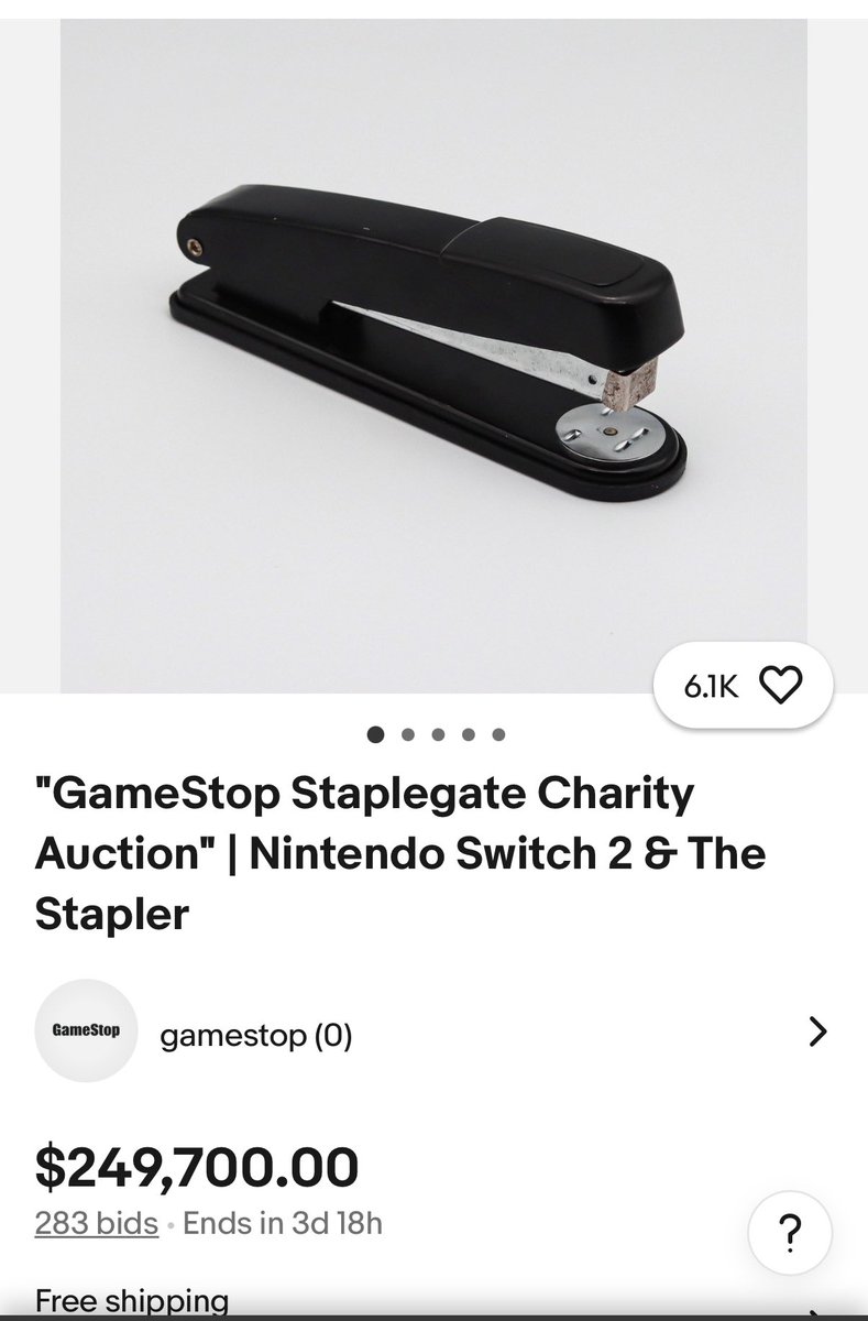 GainingGround33's tweet image. #staplegate why are we losing bidders?!?