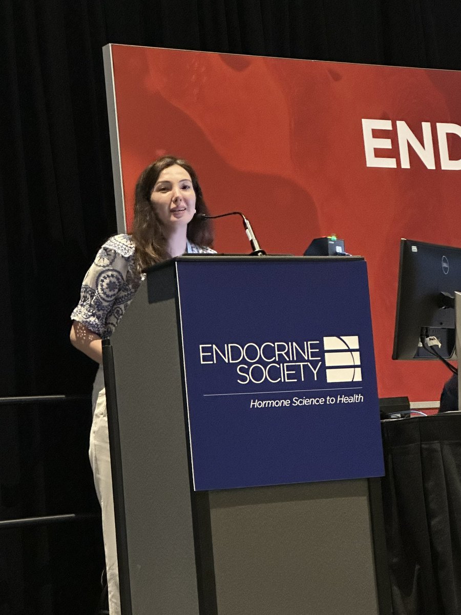 dimpi_desai's tweet photo. Our fellow Dr. Tugce Akcan presenting at #ENDO2025 on real-world use of verapamil in Type 1 diabetes.
Incredible work from the @StanfordEndo team. @TheEndoSociety #ENDO2025 https://t.co/JVUkjQjzwj