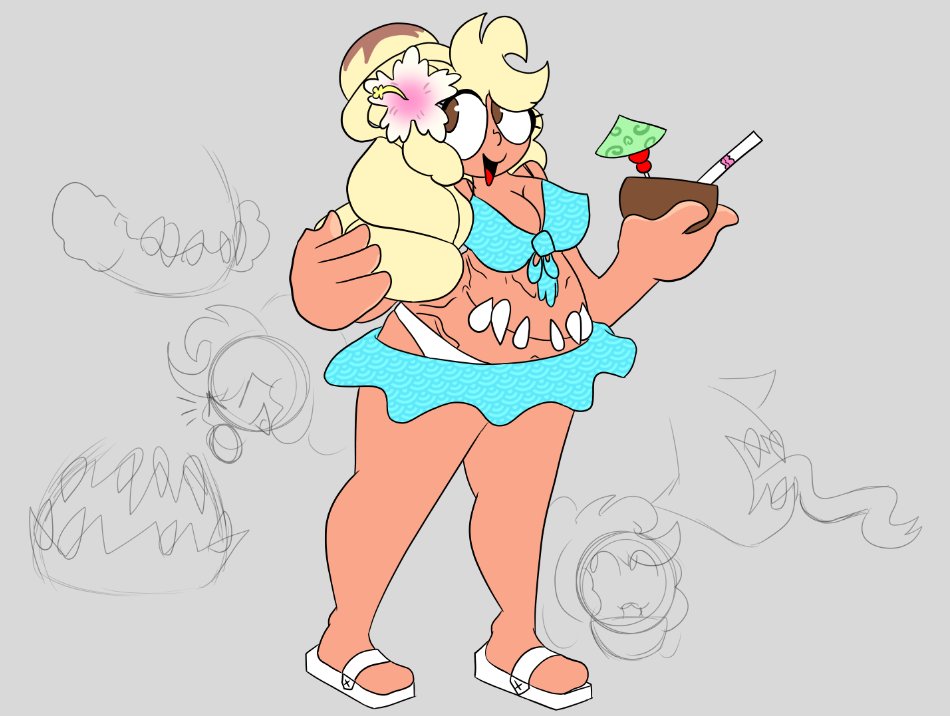 StrawberyChar's tweet photo. Btw hice este nuevo oc basado en el "TropicalCore" y en Filia de skullgirls,su tripa es un parasito que come gente ππππ que os parece?
#oc #tropicalcore #digitaldraw https://t.co/ydqHBUrI5H