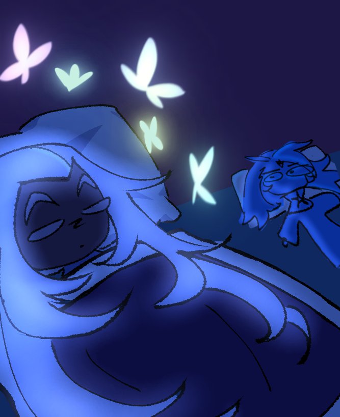 Wendyy_ie's tweet image. Headcanon:
EF's hair glows in the dark. So butterflies and moths dance around his hair at night
#cookierunkingdom #cookierunkingdomfanart #Elderfaeriecookie #Elderfaerie