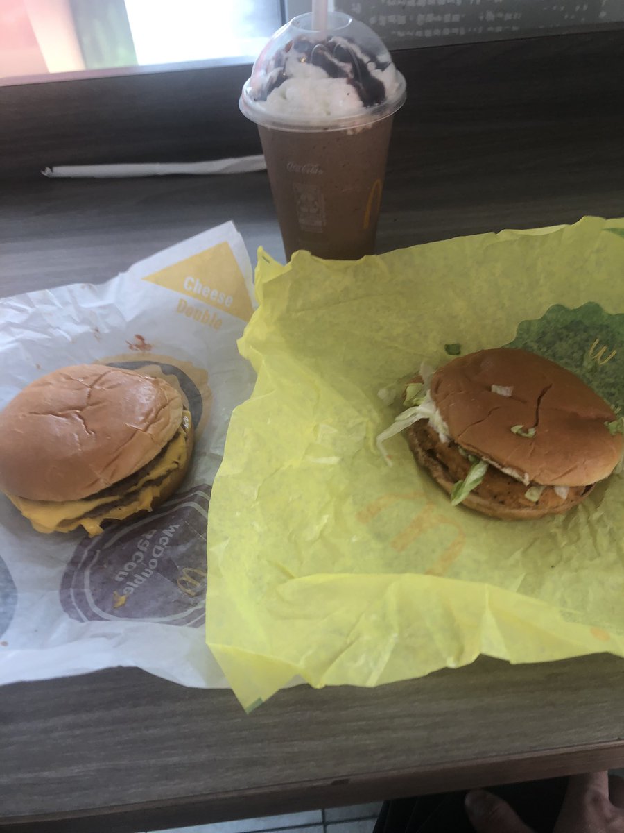 importancatpete's tweet image. They’re calling it the McJim Meal