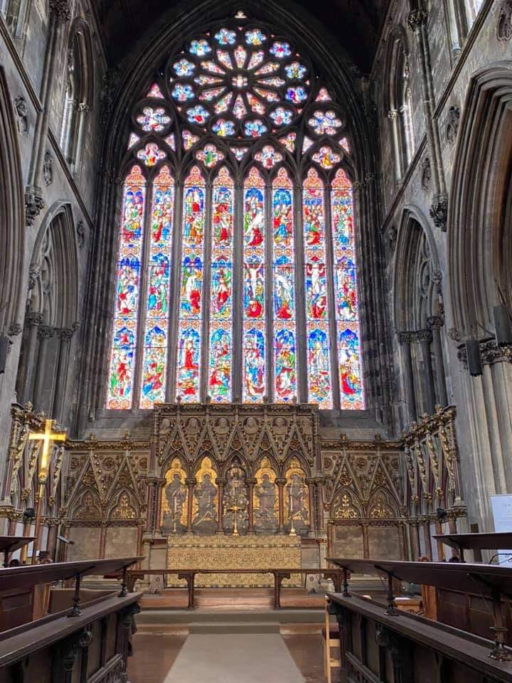 musicATdonmin's tweet photo. Sunday 13.07.25 11am Final choral service of the choir year. Music by Drake, Batten &amp; Mendelssohn. Valediction of choral scholar and admission of new chorister. @DonMinster https://t.co/iLxfpraWth