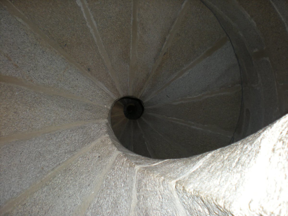 Santa María.  ¿Subir o bajar?