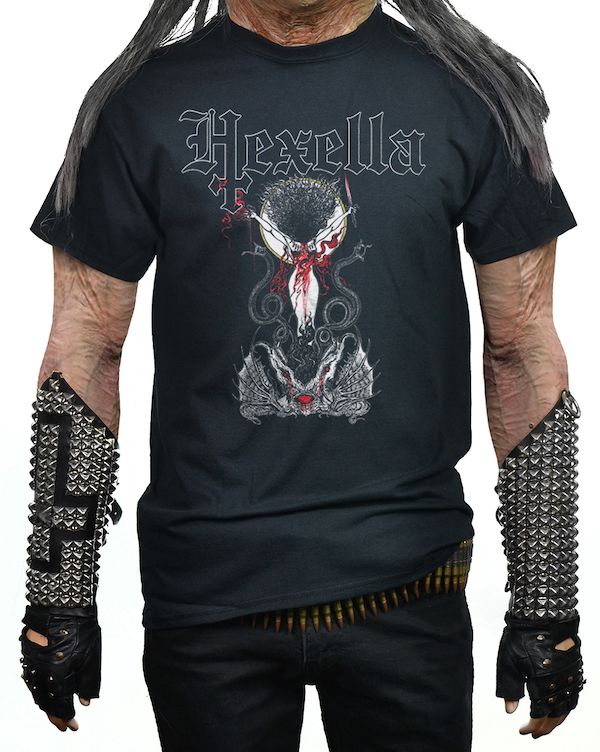 HEXELLA "The Ancient Gaping Mouth" LP, CD, MC, DL &amp; TS now shipping!

💀 Split LP/CD with WULFSKOL also available

💀 Get it here:
shop-hellsheadbangers.com/searchAdvanced…