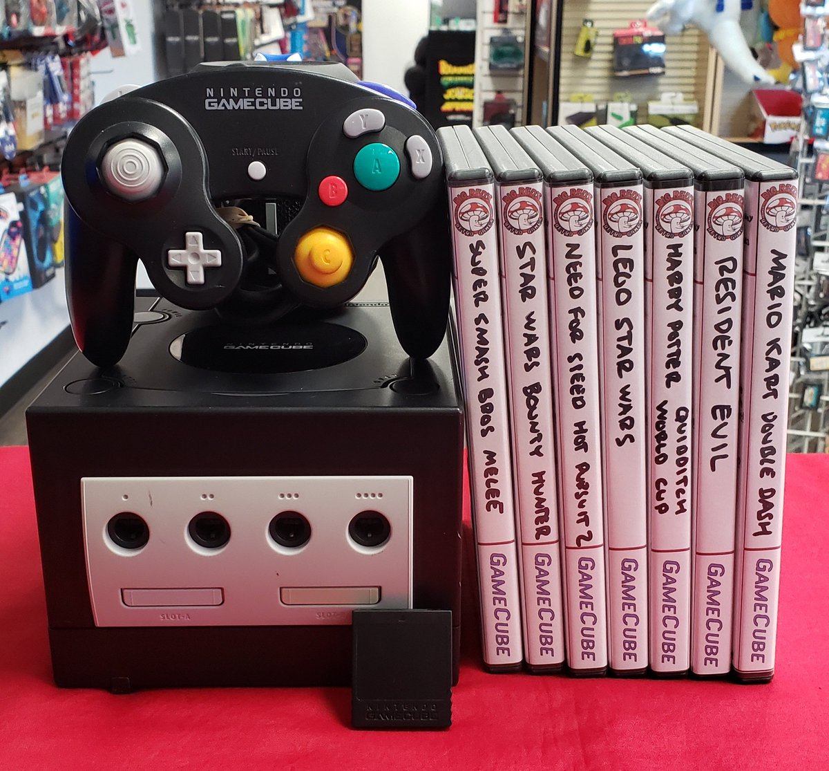 BigRedsRetroGmz's tweet image. Can never have enough Cube!
#Nintendo #GameCube #Mario #MarioKart #SmashBros #StarWars #HarryPotter #PhysicalMedia #RETROGAMING #retrogames