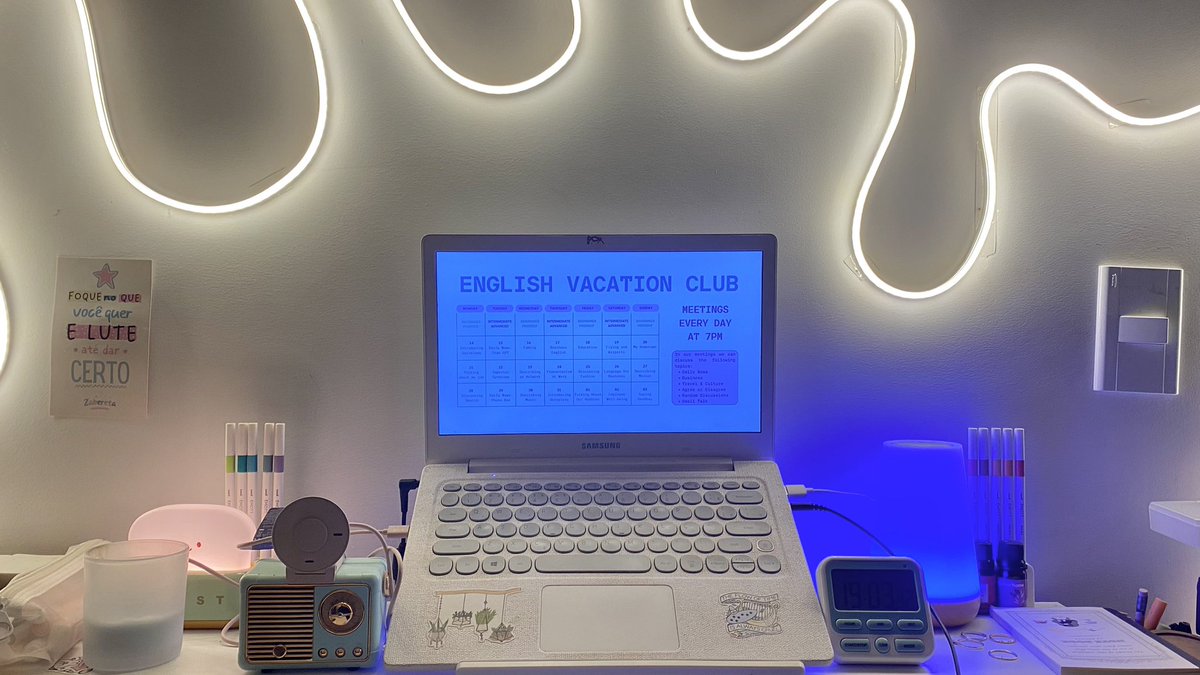 ingridszanzoti's tweet image. ✨PROJETO GRATUITO DE FÉRIAS✨

Bora destravar esse inglês nas férias?? ✨💚

Estou tirando do papel um projeto pessoal e quero convidar vocês 🥺

•Reuniões temáticas ao vivo
•Para todos os níveis 
•Foco no speaking
•3 semanas de conteúdo