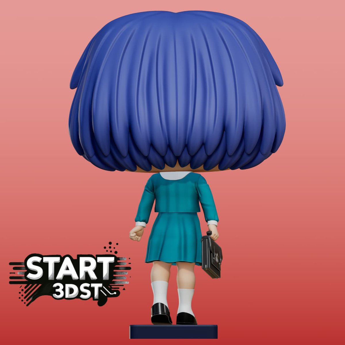 start3dst's tweet photo. Akane Tendo pop model exclusive to @last_funko
I Hope you like Bro and thanks for you support.
#akane #3dfigure #3dstl #3dgames #3dmodel #3dart #3d #funkocustom #3dgame #funkopop #anime  #ranma½ #zbrush #ranma #characterart  #sculting #chibi #blender #nomadsculpt #anime3d #funko https://t.co/tGage7Pn6n