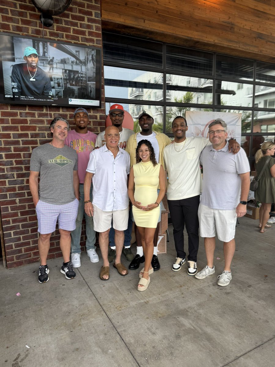 GoVCURamsAD's tweet image. So much fun today celebrating with Vince and Lexi at their baby shower. @vcu_hoops well repped. #family
#LetsGoVCU 🖤💛🖤💛
