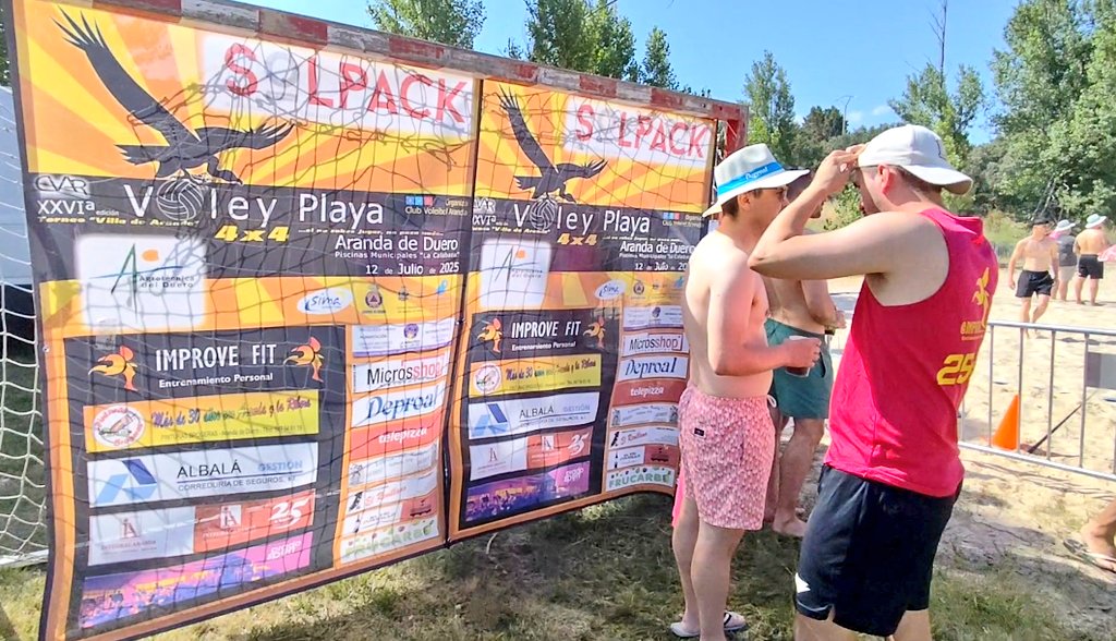 Diegoamartin13's tweet photo. 🟠 VOLEY PLAYA

🏐 La 2️⃣6️⃣' edición del Torneo 4️⃣x4️⃣ 'Villa de Aranda' @VoleyPlayAranda

📊 Cuadro de Honor Fase Final 🥇
🏆 Cucharita Cristiana
🥈 Blanquitas parecen de Holanda
🥉 Bollucos

📊 Cuadro de Honor Fase Final 🥈
🏆 Cómo nos llamamos
🥈 Gusanos Gafones

 📊 Consulta todos los resultados en @VoleyPlayAranda: https://t.co/UUNPnjOfjM

🎦 https://t.co/7e2rNuQ1Lr