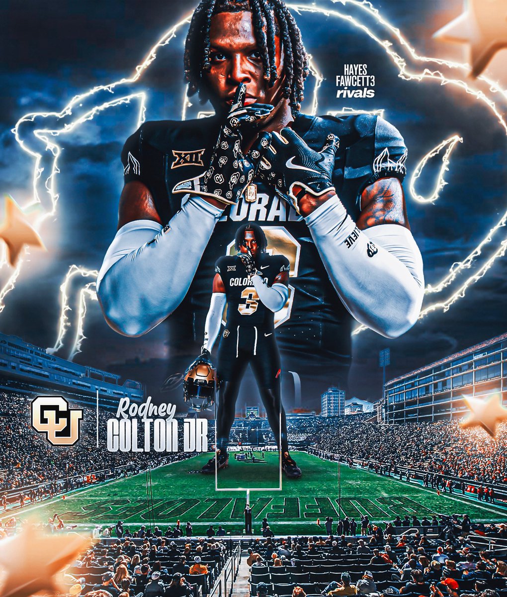 BREAKING: Four-Star LB Rodney Colton Jr. has Committed to Colorado, he tells me for @rivals

The 6’2 225 LB from Grantville, GA chose the Buffaloes over Florida State and Ole Miss

“#verledagrandson🧸💔”

on3.com/rivals/rodney-…