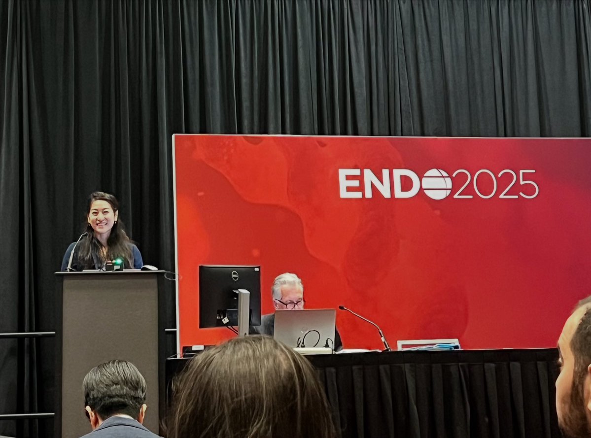 MASTprogram's tweet image. Kicking off Day 1 of #ENDO2025 with a strong presentation from @CedarsSinai fellow Dr. Margaret Wei! She shared new insights on the link between #SIBO and #hypothyroidism, highlighting the connection between the small bowel #microbiome and endocrine system👩⚕️🧠🦠 @TheEndoSociety