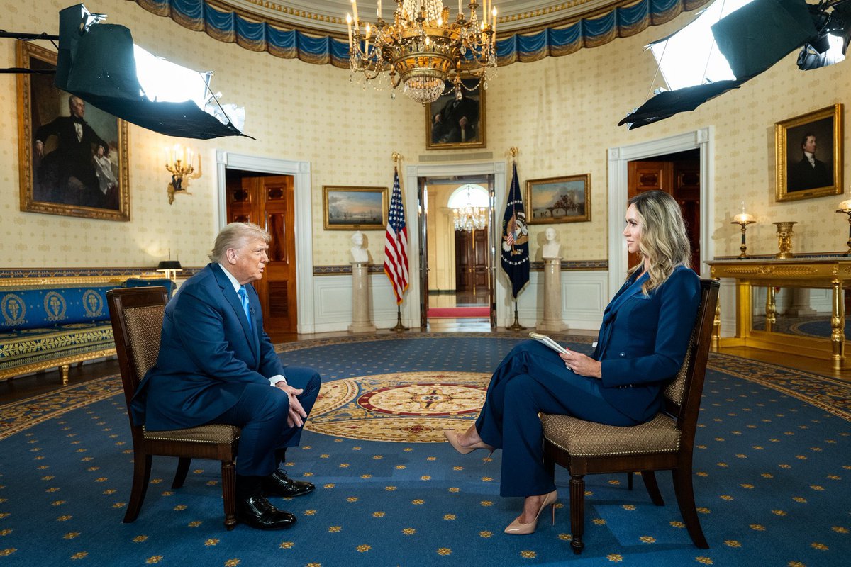 HelenAIPatriot's tweet photo. 🚨 TONIGHT 9PM EST 🇺🇸
President TRUMP sits down with @LaraLeaTrump on @MyViewFNC — one year after the Butler assassination attempt.
Raw. Powerful. Unmissable. 🔥
#Trump2024 #MAGA #ButlerStrong #AmericaFirst https://t.co/0Nx1yjXRoT
