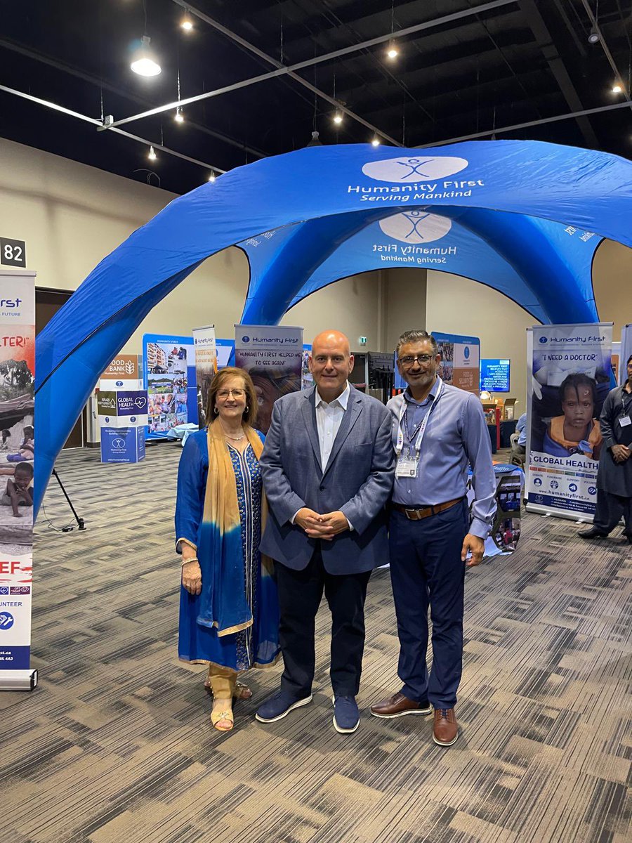 Local dignitaries from #Canada have been visiting the <a href="/humanityfirst/">Humanity First Canada</a> Exhibition at #JalsaCanada this weekend in Mississauga
