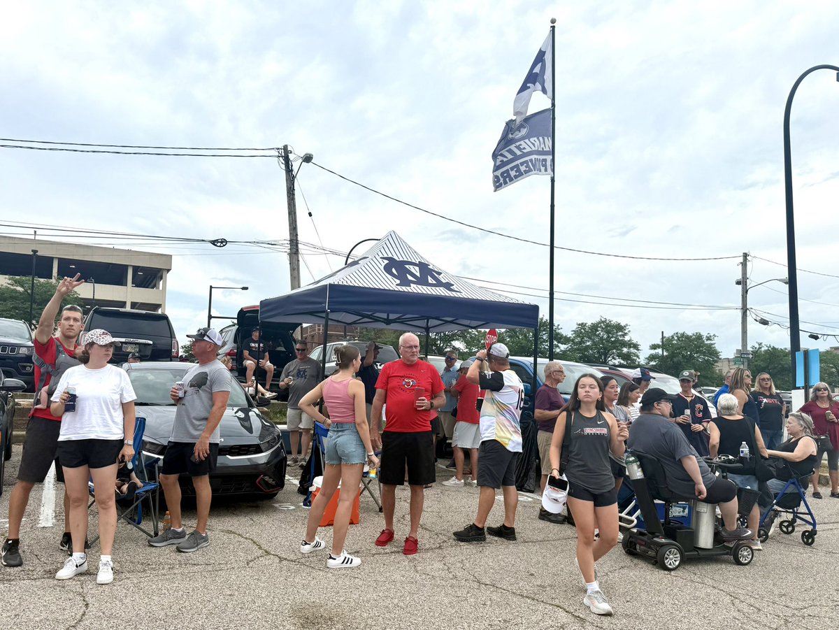MariettaPioneer's tweet photo. #PioNation was out in full force to cheer on former Pioneer Turner Hill as his Richmond Squirrels team played at Akron. Richmond is the Double-A affiliate of the San Francisco Giants. #EttaExpress #d3baseball 

📸 Rebecca Wheeler https://t.co/HTUQ2HtiQ5