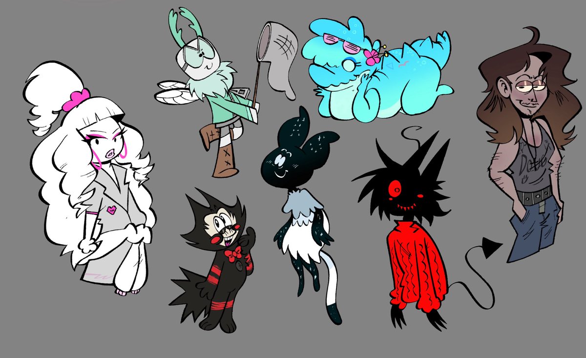 MASS ATTACK ON CRYSTAL ARTISTS!!! besides like one fossil dude