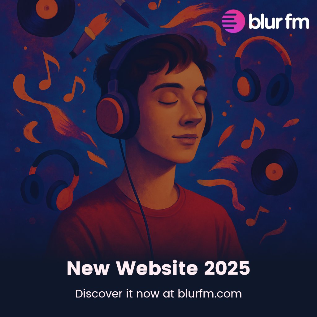 BlurFM's tweet photo. 🎧 Blur FM has a brand new website!
Redesigned for pure sound, zero interruptions.
Indie, alternative, handpicked. Always.
🔗 https://t.co/DTF0Q6W0Og
#IndieMusic #AlternativeRock #OnlineRadio #InternetRadio #NowPlaying #IndieRadio #BlurFM https://t.co/XKwrd5XCh0