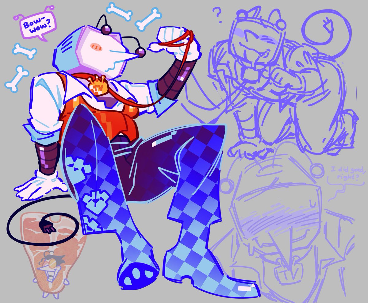 puppydog tenna to go along with the kittycat