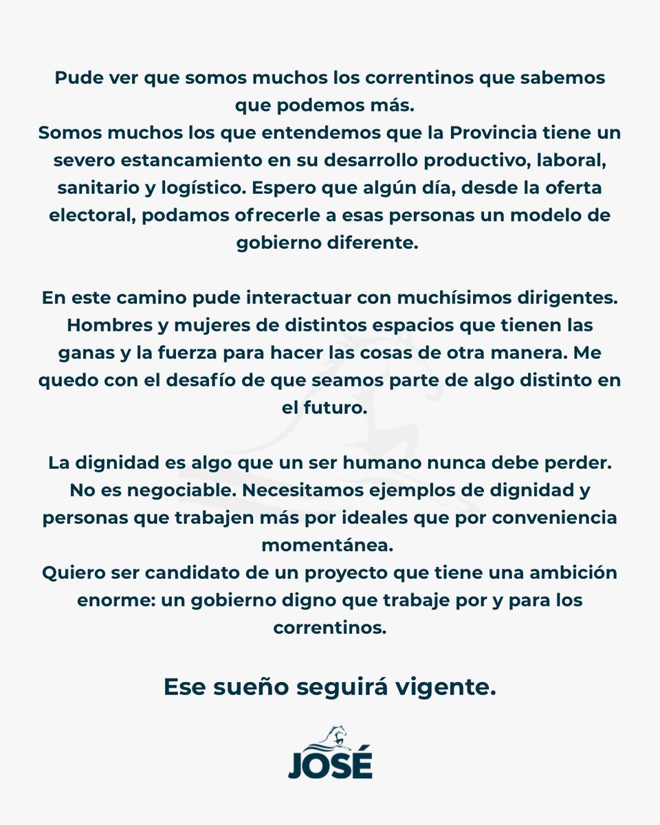 LO QUE NO SE NEGOCIA