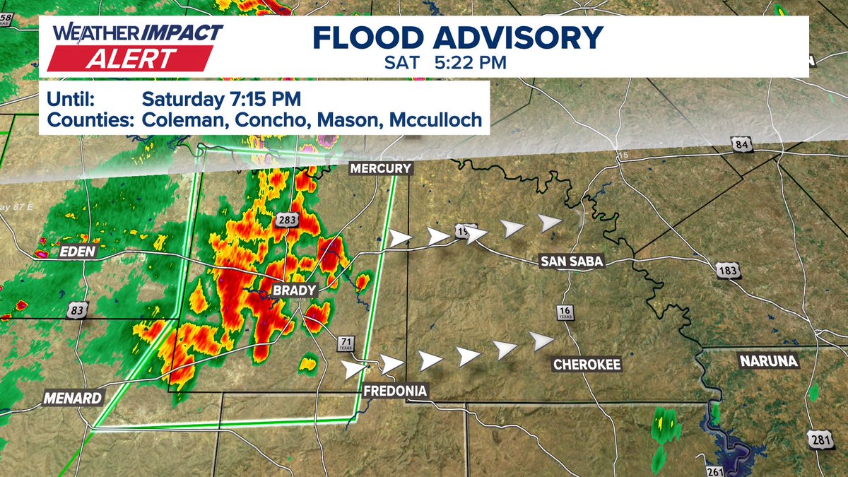 GraceThorntonWX's tweet image. Flood Advisory clips Mason County until 7:15 PM - Majority of this rain will move north of our area, but could swell our rivers down stream