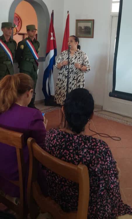 MayraArevich's tweet photo. ¡Hoy nuestros corazones latieron más fuerte! ¡Muchas felicidades a los 19 trabajadores #Cincuentenarios del #SNTCIE, reconocidos por su dedicación y resultados en sistema de @MINCOMCuba¡ #CubaEstáFirme por mujeres y hombres como ellos! #LaLuchaNoHaCesado 🇨🇺 https://t.co/JvZxfMmHlu