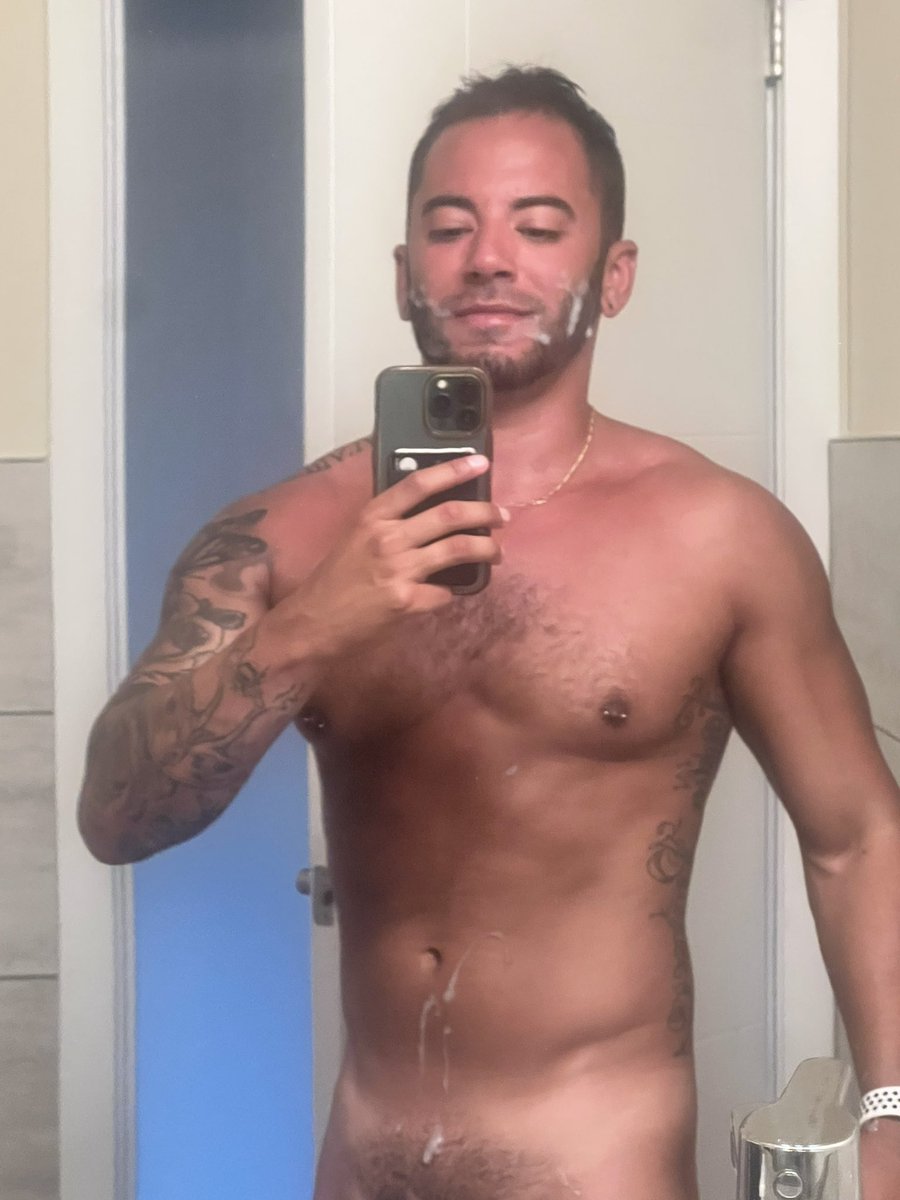 Do I have something on my face? 🤔 
•
Who wants to join <a href="/_AxelJames/">Axel James</a> 
&amp; I next? 💦