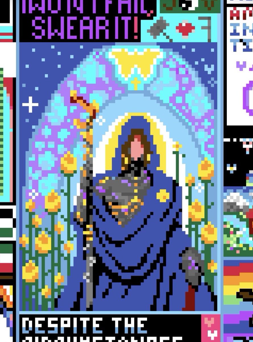 Omg thank you guys for making my commune vik on rplace so much more beautiful 😭 the background is gorgeous