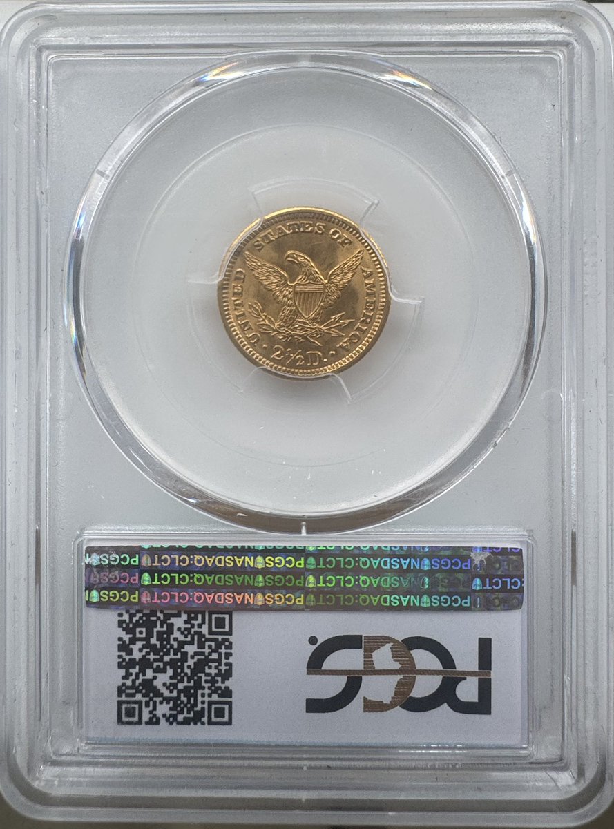 HessenCapital's tweet image. 1903 $2.5 Gold Liberty Head Quarter Eagle
PCGS (CAC) MS65 - DL Hansen Collection

#gold
#numismatics
