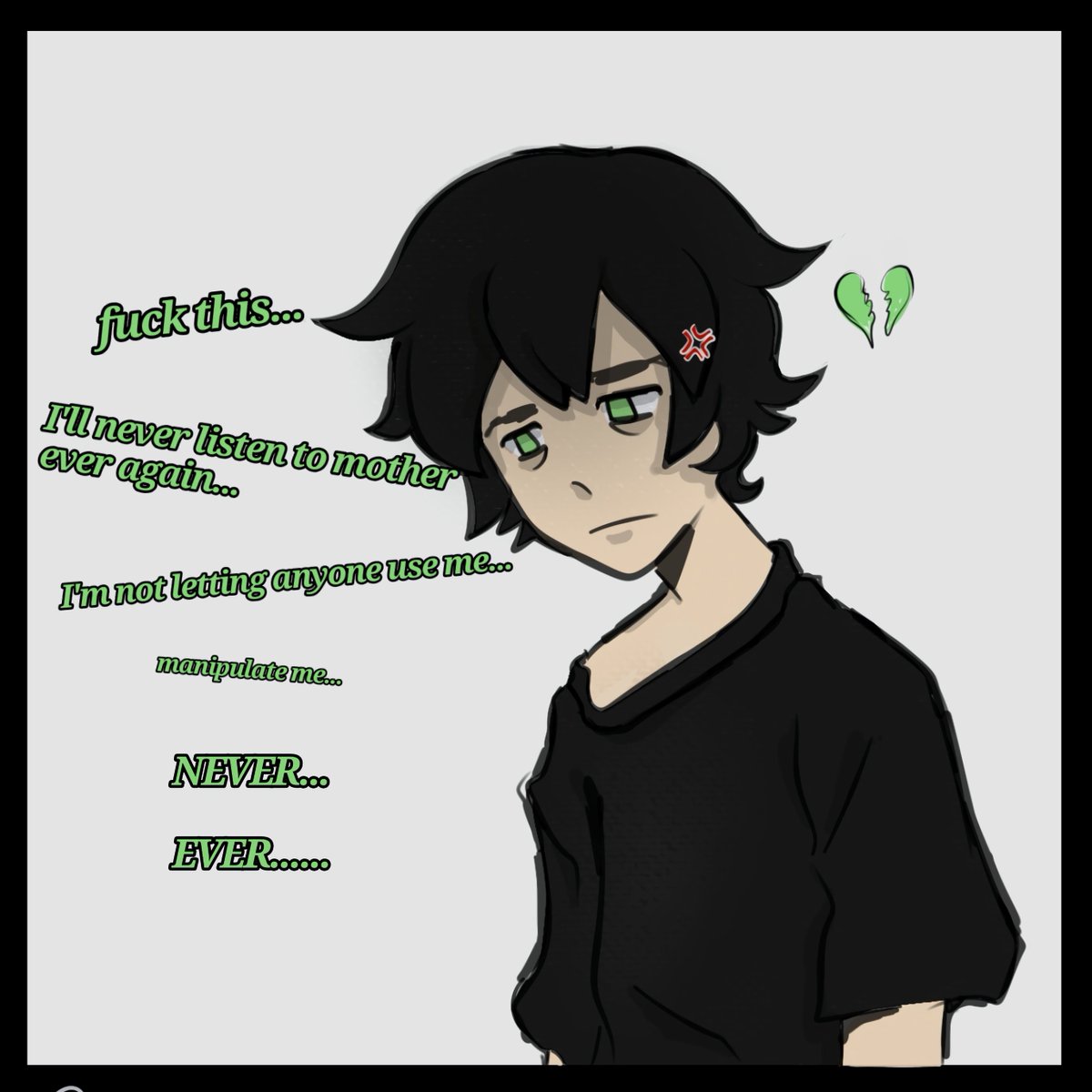 partyrabbot's tweet image. old drawing #tcoaal #tcoaalfanart #gravescest