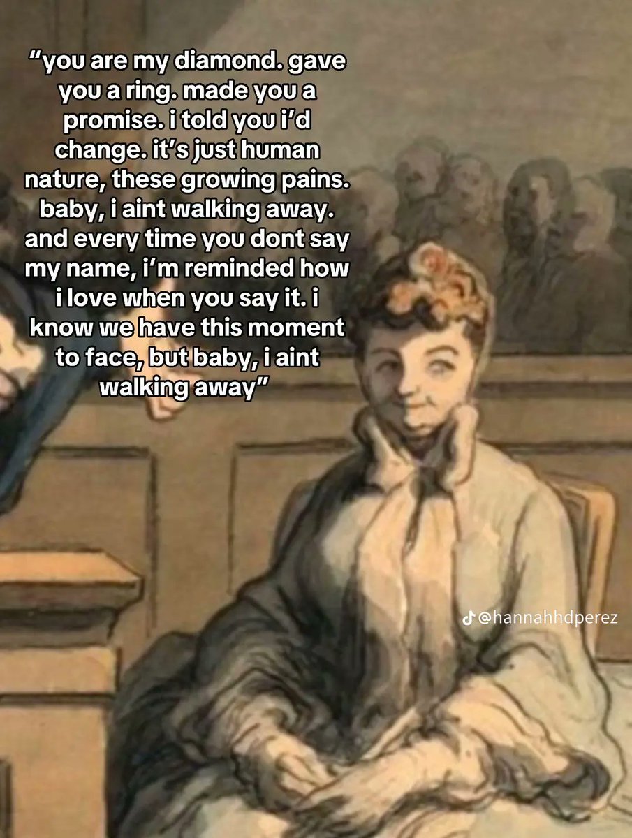 but baby I ain't walking away..... on repeat