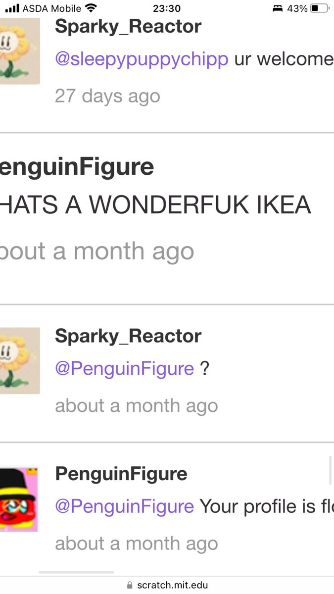 When I browse on Scratch via. iPhone, I noticed that someone added a pseudo-swear word on a Scratch comment, plus it did not trigger the Mute. Is this some kind of glitch or not?