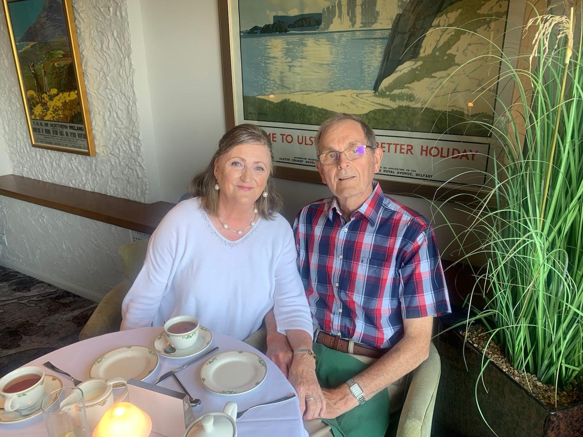 clairevinks's tweet photo. Congratulations mum and dad on your Golden Wedding Anniversary! 

Celebrating 50 years together back at the beautiful @ballygallyhotel ✨💛✨ https://t.co/5mnHjcwo2X