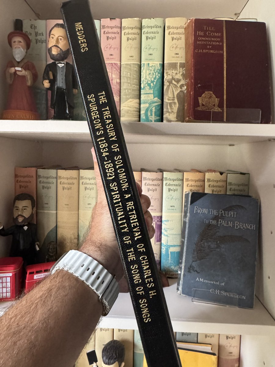 drmedders's tweet image. Fun to get this in the mail today!
It was such an edifying study—your soul, not just your body, needs the Song.
I’ll have more book news to share soon too, but I hope to get this published too.
The Treasury of Solomon: A Retrieval of Charles Spurgeon’s Spirituality of the…