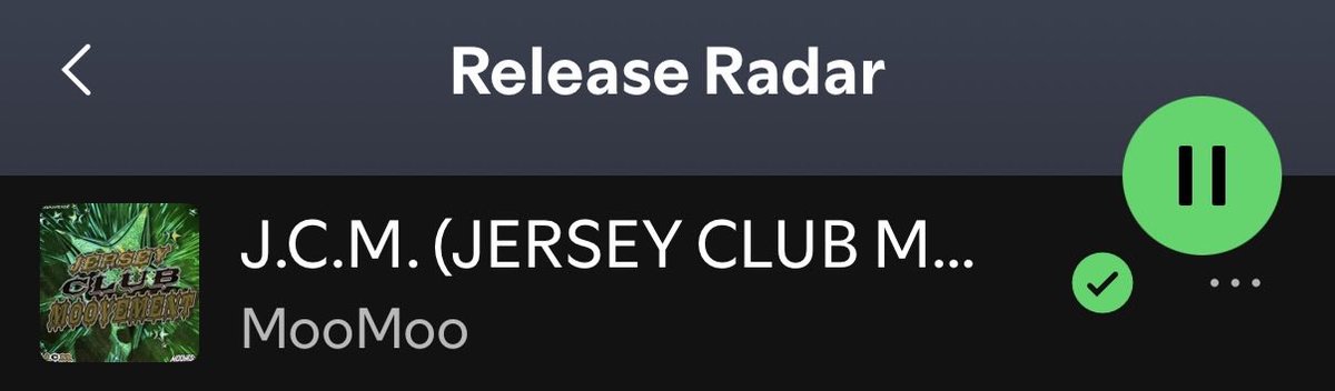 When the homie shows up on release radar you click it first ☝️ 🐮