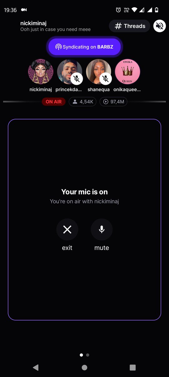 OMG OMG OMG 😭😭😭😭😭 I WAS ABSOLUTELY NERVOUSSS <a href="/NICKIMINAJ/">Nicki Minaj</a> LOVE Love youuuuu SM

THANK U 4 THE OPPORTUNITY I SWEAR I CAN SING WELL LOL BUT I WAS SOOO NERVOUS (EXTREMEL)