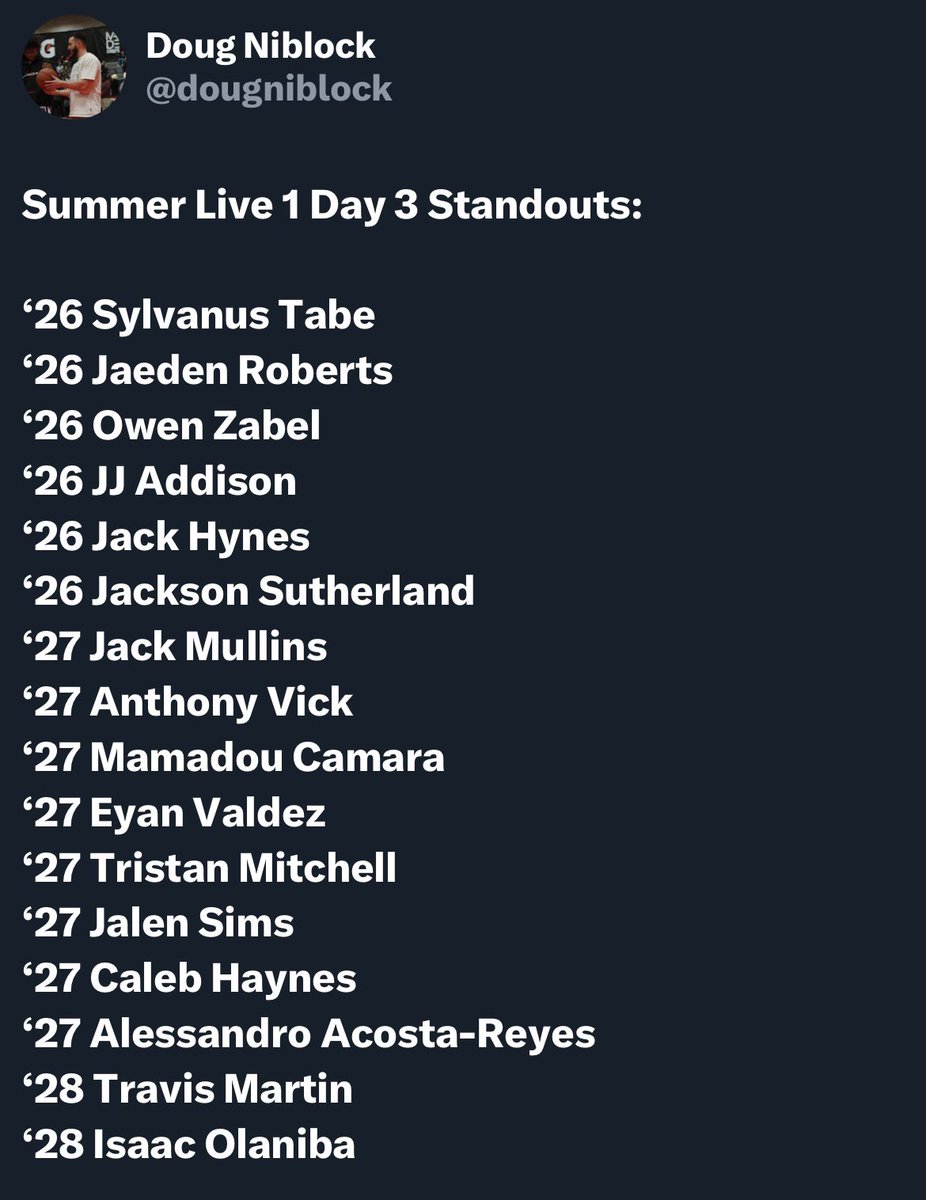 levelup_li's tweet image. Shout out to Vincent Napolitano (Wantagh ‘28) & @JacksonSouther7 (OSL Prep ‘26) for getting recognized as standout players at the @madehoopsmhc Summer Live Session 1.
Both of these guards have helped lead their age groups to wins starting Session 2 in Oaks, PA.
