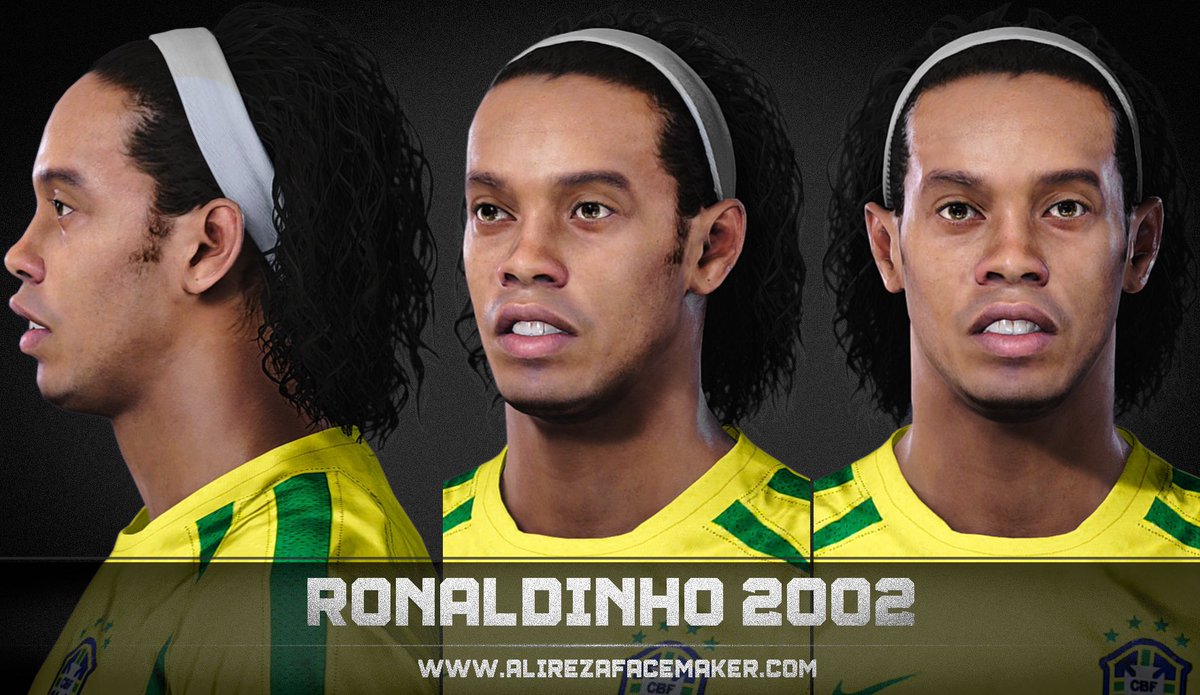 ✅#Ronaldinho
🇧🇷#BRAZIL 2002
alirezafacemaker.com/classic-teams/…