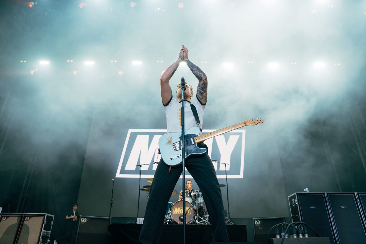 ScarboroughOAT's tweet photo. OBVIOUSLY we had an absolutely brilliant time with @mcflymusic, @twinatlantic and Devon - thank you all for an amazing show and McFly, you definitely kept your promise for the best night here at Scarborough Open Air Theatre!
#TKMaxxPresents
See you next Saturday for @CraigDavid and @PatrickNazemi π§