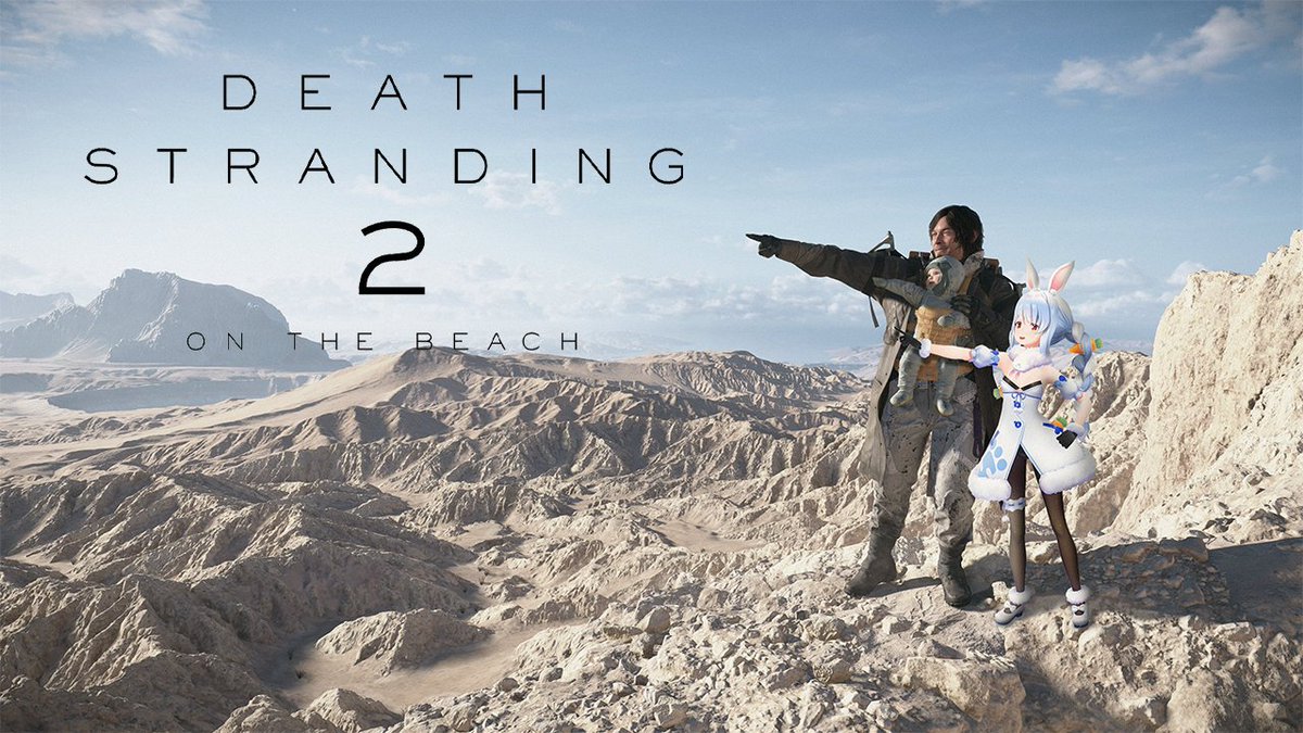 @usadapekora: After this, we'll be off at 1pm🌟 🍎 Death Stranding 2 🍎 Today is the end! Peko sees the ending! The goal is finally the last base. It seems like they'll finally be connected, but should Pekora and the others should have been connected? It seems like I missed something about Dollman's event, so I'll start watching it first 👍 ▽Waiting room▽ youtube.com/live/LiZVn6GaL…