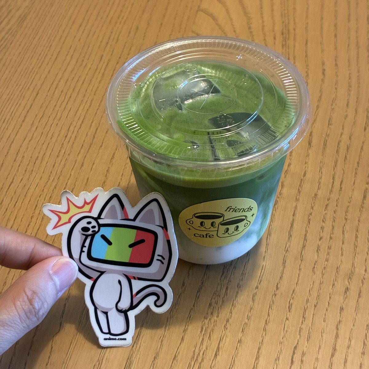 GM ☀️

Deky from <a href="/animecom/">Anime.com</a> would make a great mascot for a coffee or boba shop.