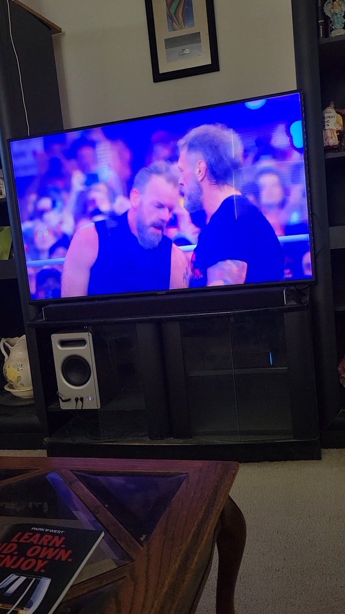 swervinmerv's tweet photo. @bullyray5150 @BustedOpenRadio We want Adam &amp; Christian! #ProWrestlingNation247 https://t.co/WWGr5f3U9b