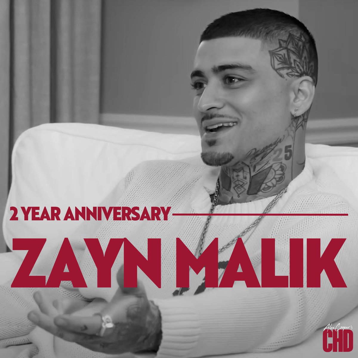 ZaynReport's tweet image. Today we celebrate the 2 year anniversary of Zayn’s iconic interview on Call Her Daddy! 💖
🔗: youtu.be/_EveoVINrqc