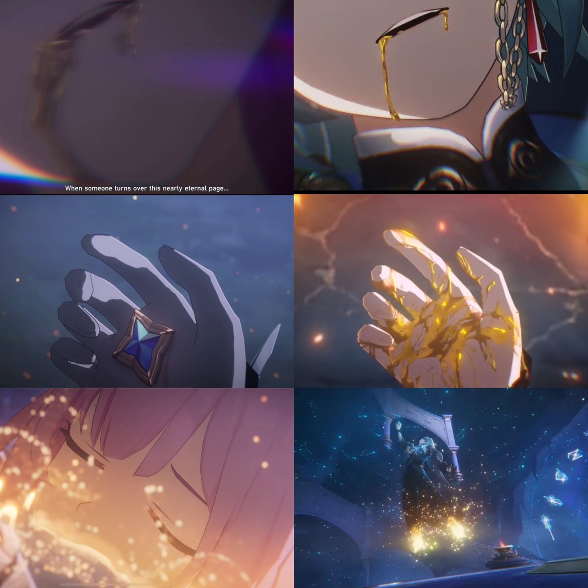 what gets me is how the death of every chrysos heirs was unique, but for anaxa he happens to have the exact same deaths as CYRENE HERSELF

it has to be a hint for something big that’ll be revealed later, yall aren’t gonna gaslight me into thinking it was a coincidence LOL