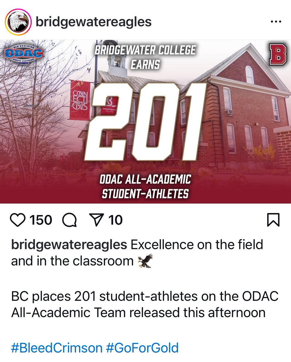 Kim_Truslow's tweet photo. Way to go, @TylerTruslow24! Dean’s List both semesters and ODAC All-Academic = a fantastic freshmen year at Bridgewater! 😊📚⚾️🦅❤️#44 #proudmom #thatsmyboy https://t.co/sokIVg4sQy