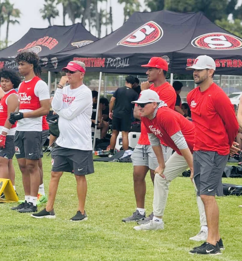 NKaravedas's tweet photo. Great day of competition at Ocean View Football Passing/Lineman Tournament.
Solid progress on both sides of the ball. Fall camp is coming soon....playing the Long game with an eye on December!
Thanks you Coach @CoachDHernandez for a well ran event! ππ½π #RollTribe #Play11 @1893_FUHSSPORTS @CoachKaravedas @KevinOberlander @ocvarsityguy @James_Escarcega @OCSportsZone