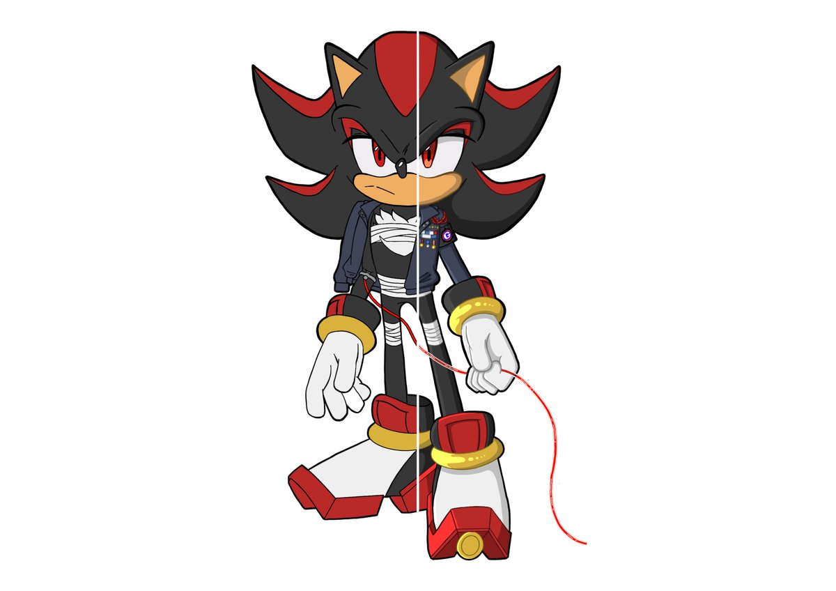 electrikitty1's tweet image. I use Procreate, and this is my current colouring process ✨