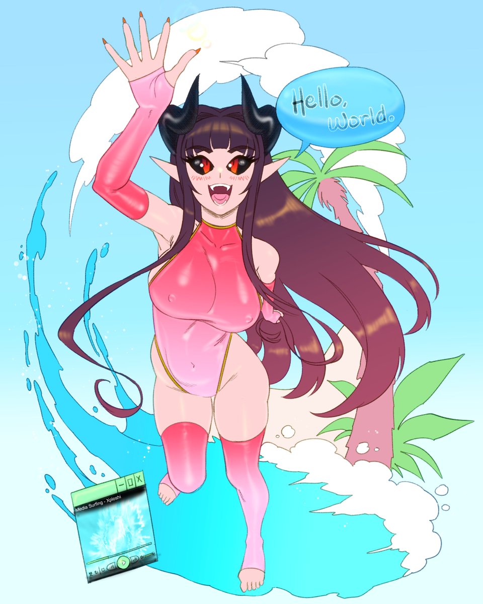 Digital Summer Demon Nyx