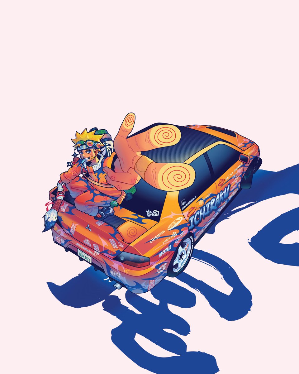 うずまきナルト 「Naruto x Evo 9 DATTEBAYO!!」|voz art 🌱のイラスト